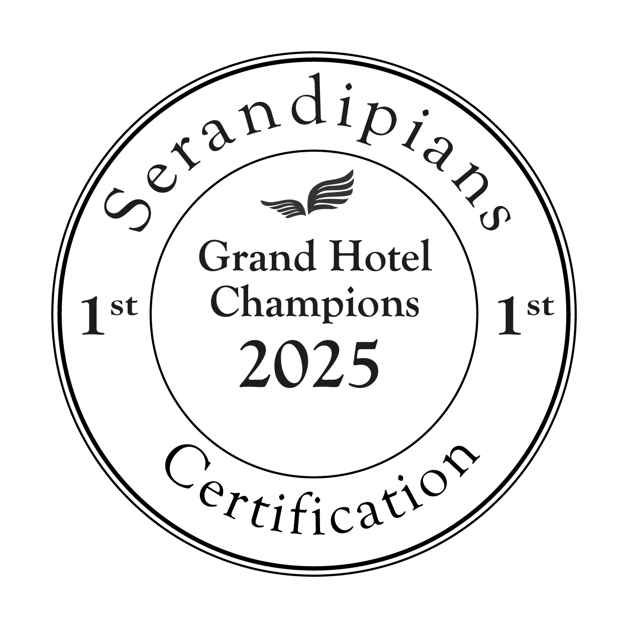 Serandipians 1st Grand Hotel Champion